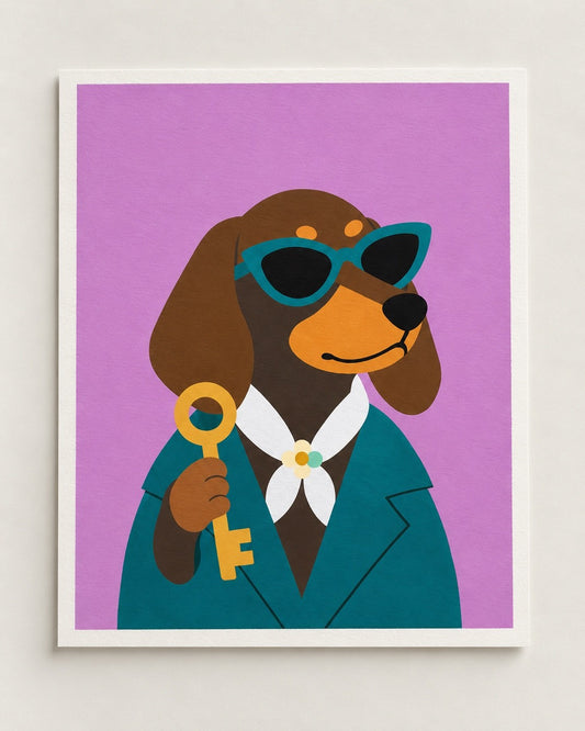 Style Is the Key — Fine Art Print