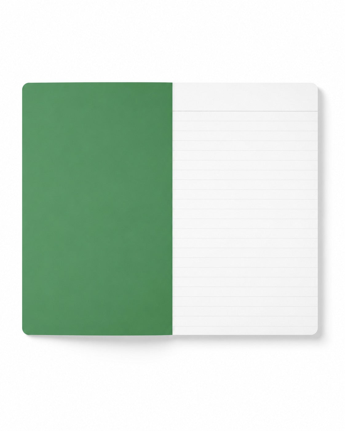 Open The Dragon Pair Journal displaying lined interior pages for journaling, note-taking, and planning