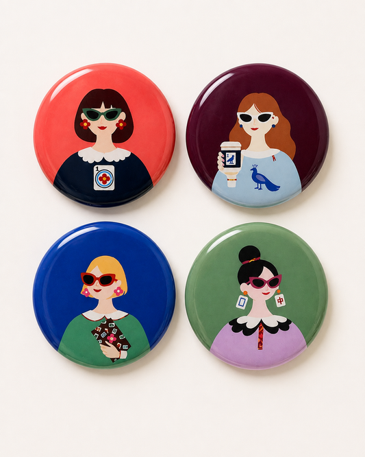 Modern Muses Magnet Set