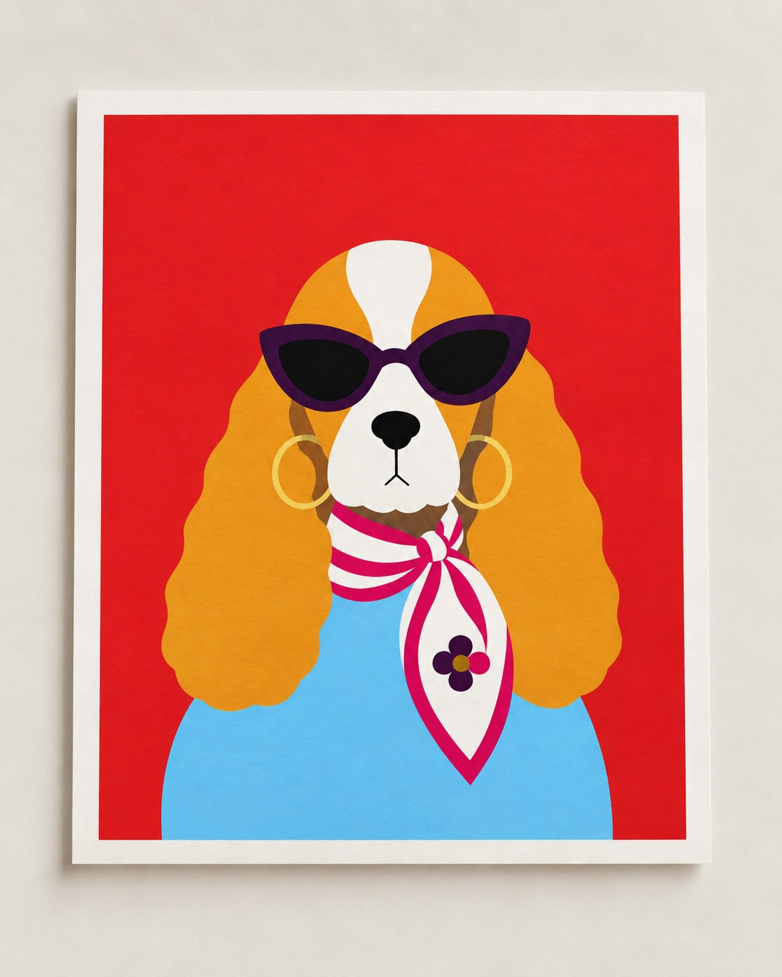 Scarf & Swagger — Fine Art Print