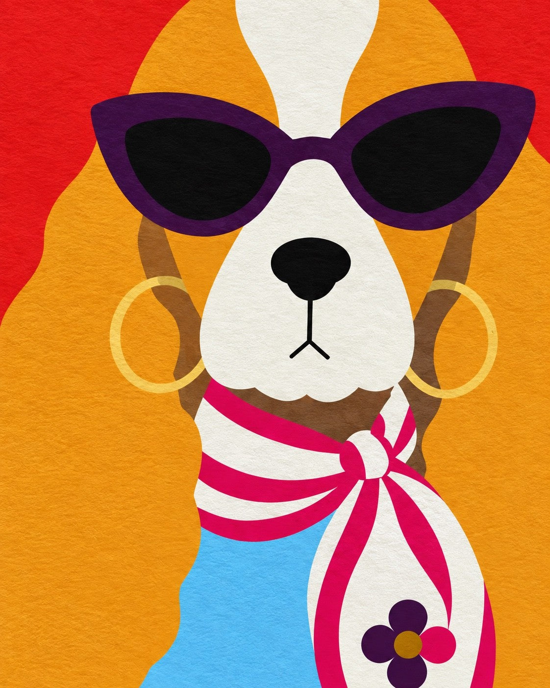 Scarf & Swagger — Fine Art Print