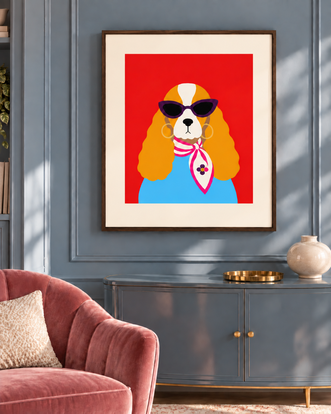 Scarf & Swagger — Fine Art Print